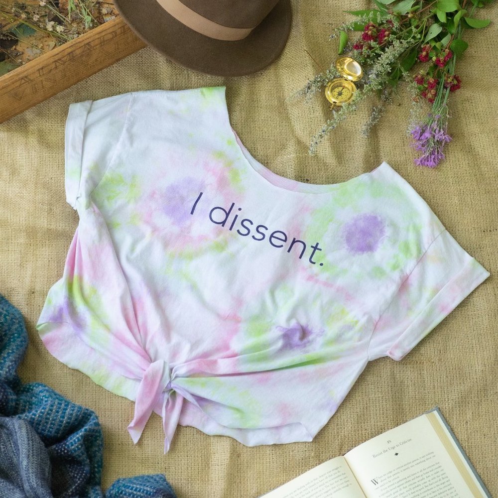 I dissent - Tie dye T-shirt